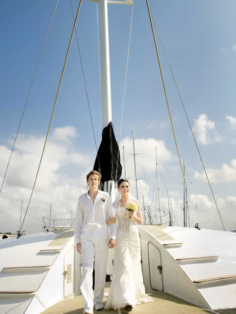 bali cruise wedding